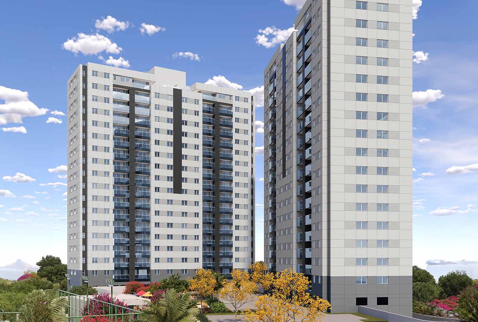 Fachadas Torres 5 e 6